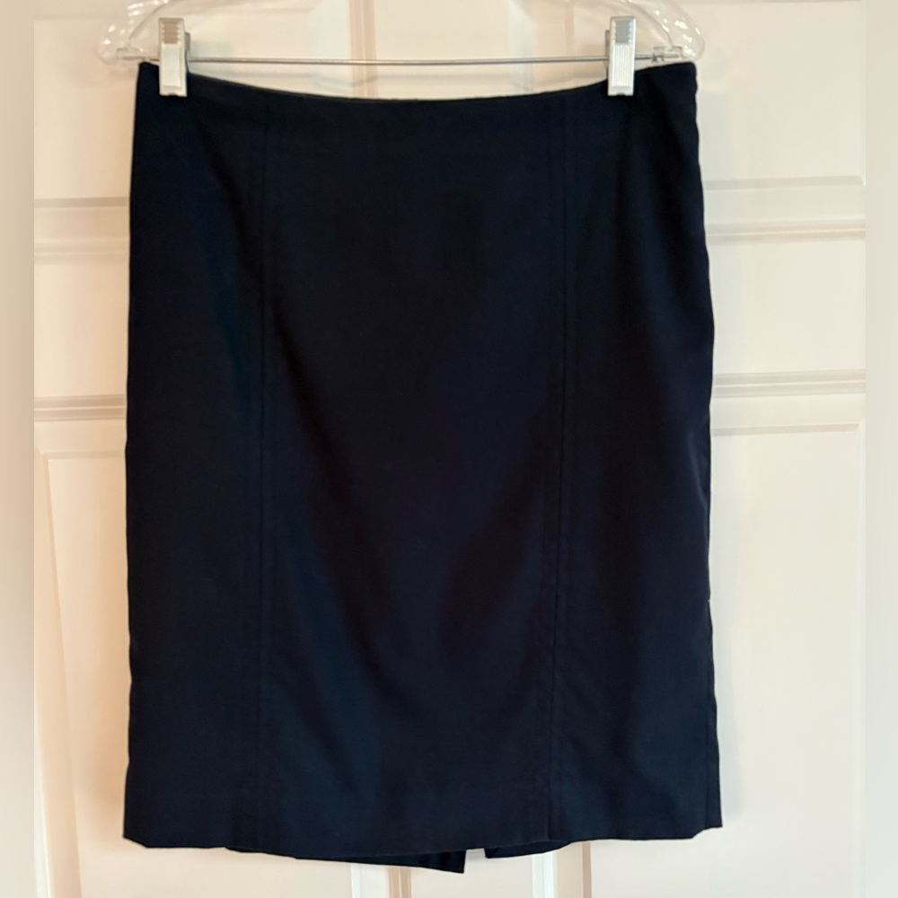 The Limited Navy Pencil Skirt
